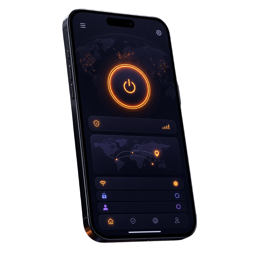 India VPN App Interface